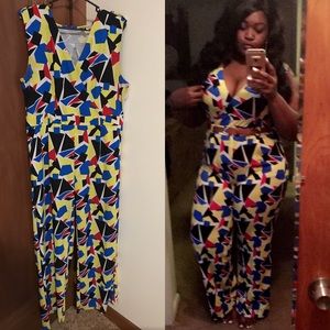 Fun Multicolored Jumpsuit